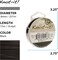 The Beadsmith Knot-it! Cord – Nylon Chinese Knotting Cord – Black Color – 0.8mm Diameter – 15-Meter Spool – Use in Macrame, Kumihimo, Shamballa Bracelets, Decorative Knots & Traditional Chinese Arts